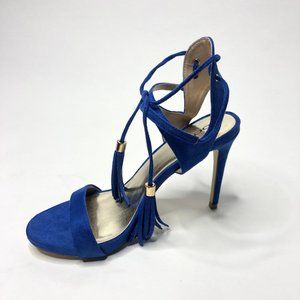 BEBE Suede Strappy Heel STYLE NAME KAY Size 8